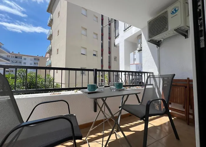 Estudio Cerca De La Playa Con Terraza Av-76 公寓