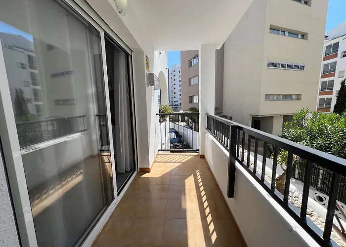 Estudio Cerca De La Playa Con Terraza Av-76 * 罗萨斯