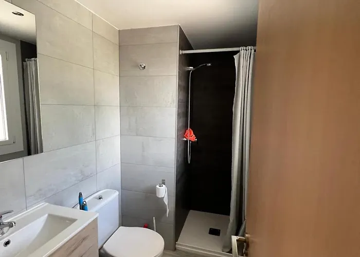 公寓 Estudio Cerca De La Playa Con Terraza Av-76 *
