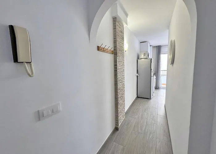 Estudio Cerca De La Playa Con Terraza Av-76 公寓 罗萨斯