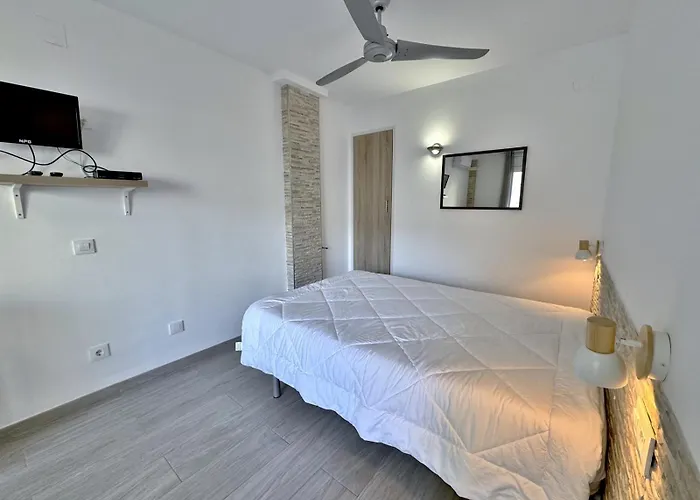 公寓 Estudio Cerca De La Playa Con Terraza Av-76 罗萨斯